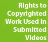 Rights to Copyrighted Work Used in Submitted Videos