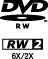 DVD-RW 6X/2X